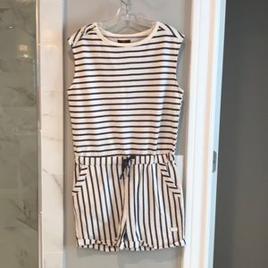 NWT Girls 7 For All Man Kind Girls Navy/off white